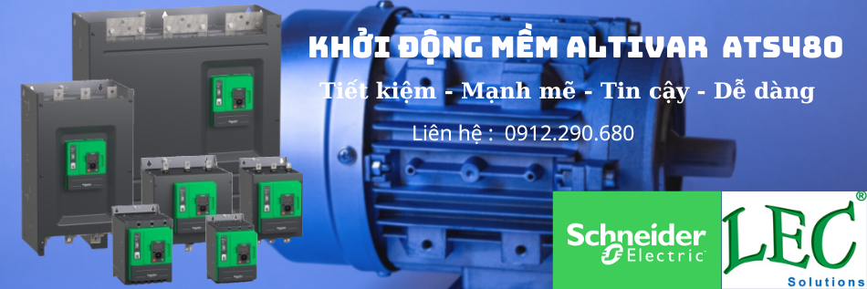 Khởi động mềm Altivar ATS480 Schneider